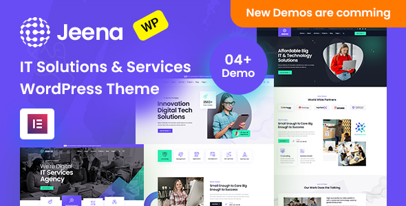 Jeena Nulled + Full Demos Nulled + Full Demos –   IT Solutions & Technology WordPress Theme