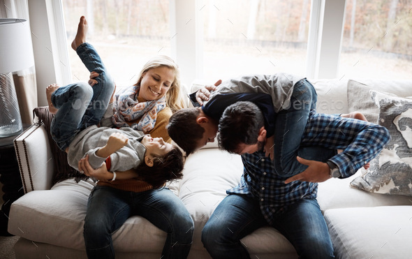 Family time is fun time - Stock Photo - Images