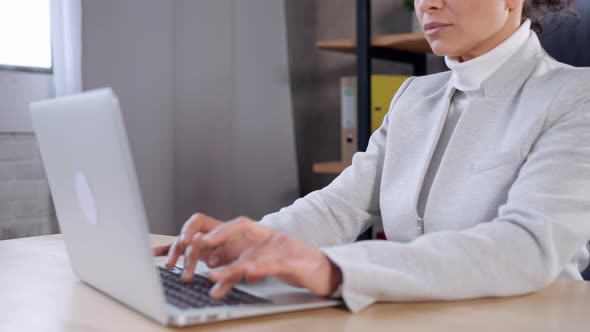 Employee Working Using Computer alt