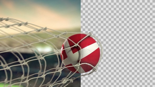 Soccer Ball Scoring Goal Day - Denmark