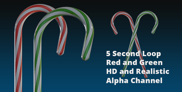 Candy Cane Loop with Alpha