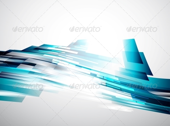 Flowing Lines Vector Background - Backgrounds Decorative