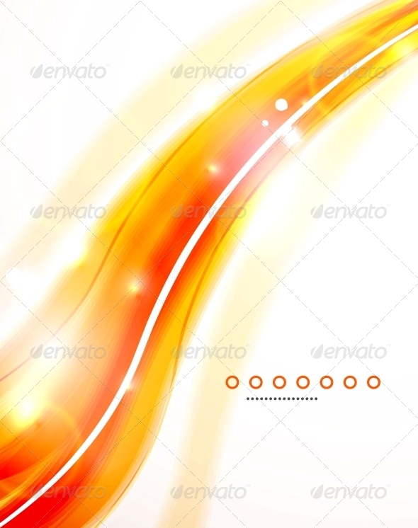 Abstract Orange Background - Backgrounds Decorative