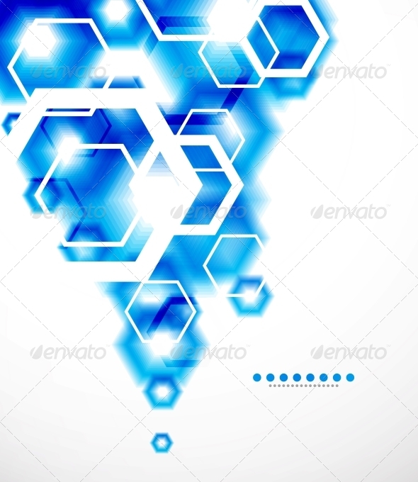 Abstract Blurred Geometrical Background - Backgrounds Decorative