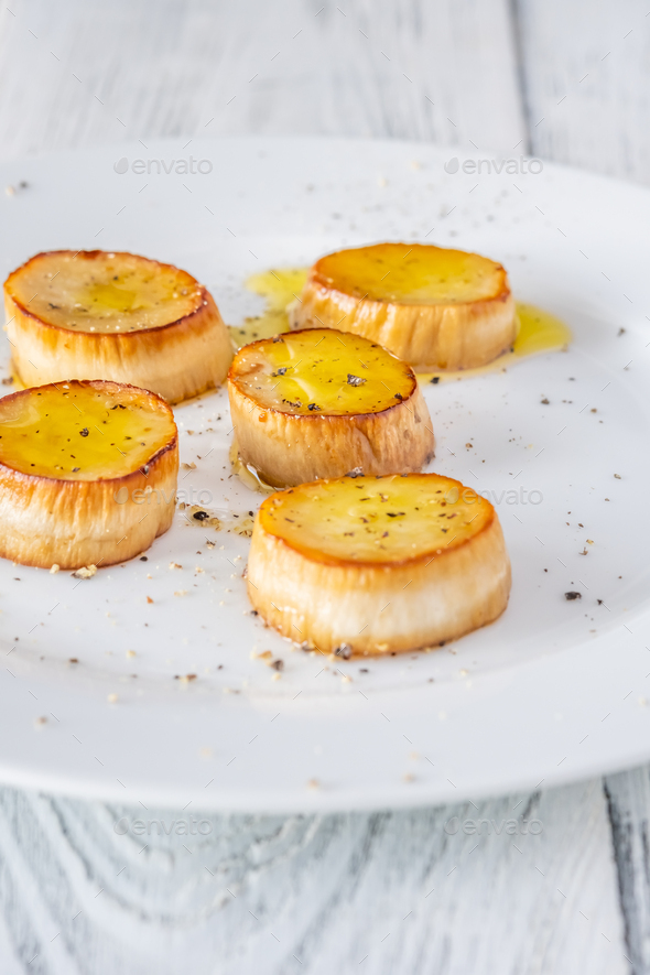 King oyster mushroom scallops Stock Photo by Alex9500 PhotoDune