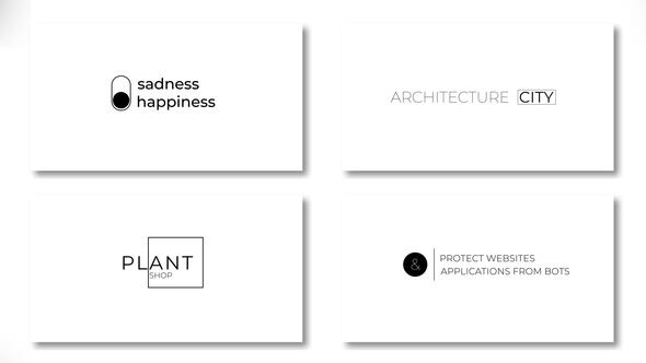 Minimal Titles 5.0 | After Effects Titles template preview