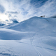 Snow covered mountains and ski slopes, ski area Stoos - PhotoDune Item for Sale