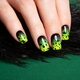 Female neat hand with short natural nails painted with green nail polish. Natural, cozy, elegant - PhotoDune Item for Sale