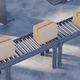 3D Illustration. Cardboard boxes on conveyor belt in a warehouse. - PhotoDune Item for Sale