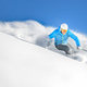 A skier in powder off-piste - PhotoDune Item for Sale