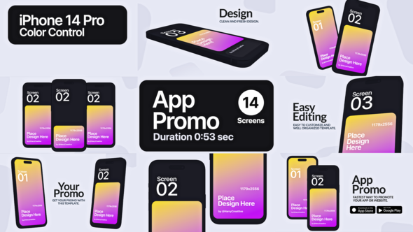 App Promo Product Promo template preview
