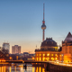 View along the river Spree to the famous TV Tower - PhotoDune Item for Sale