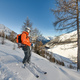 A skier observes the slope before setting off - PhotoDune Item for Sale