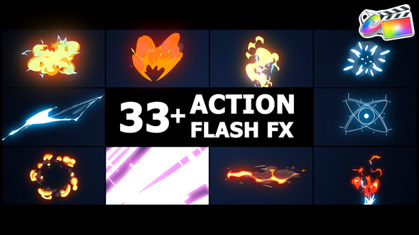Action Flash FX Overlays | FCPX