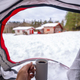 Having a coffee in a cup inside a tent one winter morning - PhotoDune Item for Sale