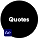Quotes Titles - VideoHive Item for Sale