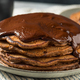 Gourmet Homemade Chocolate Pancakes - PhotoDune Item for Sale