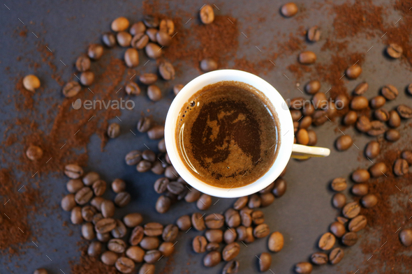 Cup of coffee - Stock Photo - Images