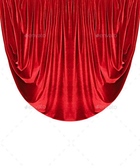 Red Satin Border - Stock Photo - Images