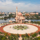 Aerial view of Putra Mosque and Putra Square - PhotoDune Item for Sale