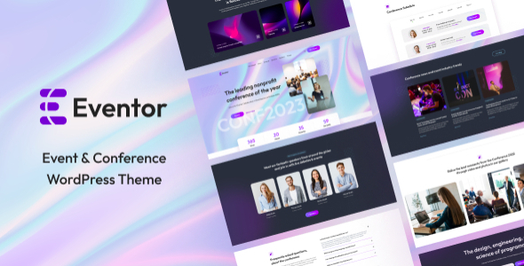 Eventor  Meetup Conference WordPress Landing Page