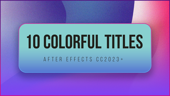 10 Colorful Titles