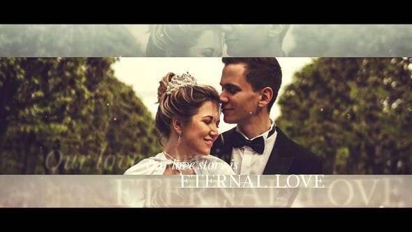Wedding Slideshow | Emotional Love Story | Clean Cinematic | MOGRT