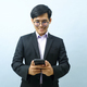 Portrait of businessman using smartphone. - PhotoDune Item for Sale