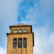 The bell tower of St. Ignatius Roman Catholic Church of Akn?ste on the background of the sky. - PhotoDune Item for Sale