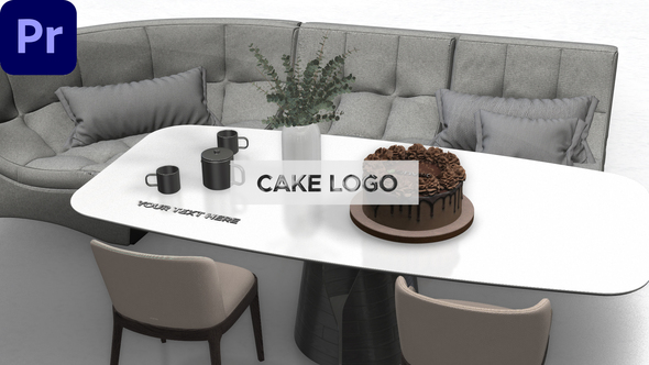 Cake Logo Intro | MOGRT
