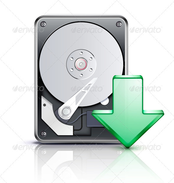 Computer Download Concept - Computers Technology
