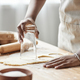 Black woman baking homemade pastry - PhotoDune Item for Sale