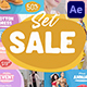Sale Set Slides | After Effects - VideoHive Item for Sale