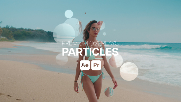 Premium Overlays Particles Elements template preview