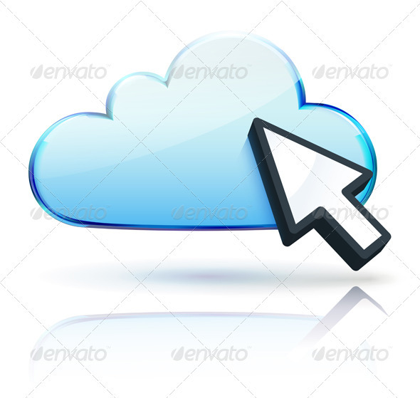 Internet Cloud Icon - Web Technology