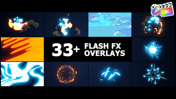 Flash FX Overlay Pack | FCPX