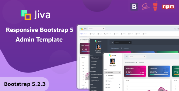 Jiva - Bootstrap 5 Admin Dashboard Template & UI Kit