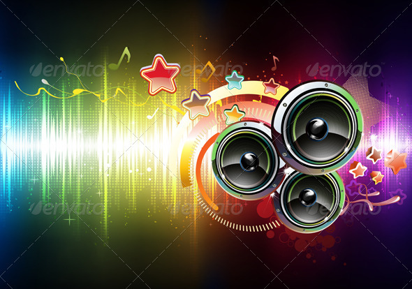 Abstract Party Background - Backgrounds Decorative