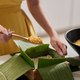 Woman Putting Stuffing in Cake - PhotoDune Item for Sale