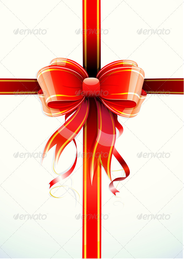 Red Bow - Decorative Symbols Decorative