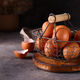 fresh organic eggs in a basket - PhotoDune Item for Sale
