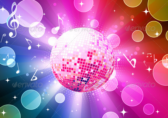 Abstract Party Background - Backgrounds Decorative