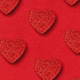 Valentine&#39;s day pattern with shiny hearts. - PhotoDune Item for Sale