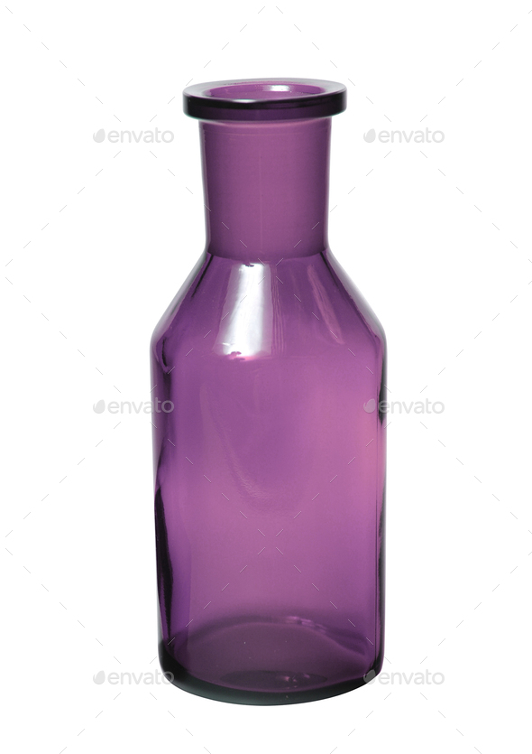 Chemical laboratory flask isolated - Stock Photo - Images