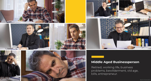 Middle Aged Businessperson