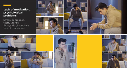 Lack of motivation, psychological problems