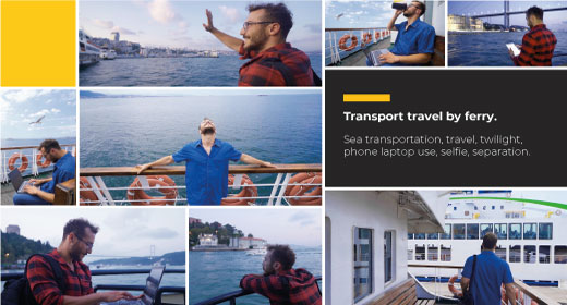 Transport travel by ferry