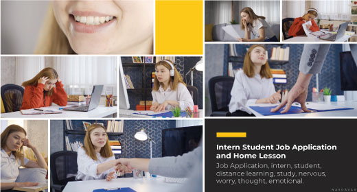 Intern Student Job Application and Home Lesson