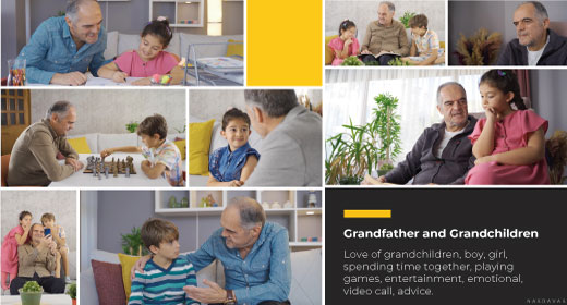 Grandfather and Grandchildren