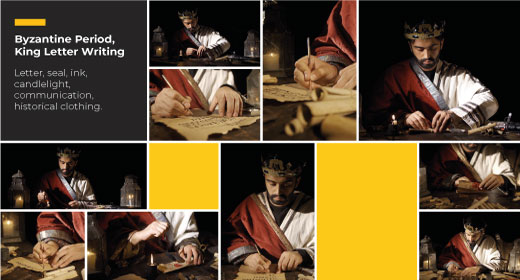 Byzantine Period, King Letter Writing